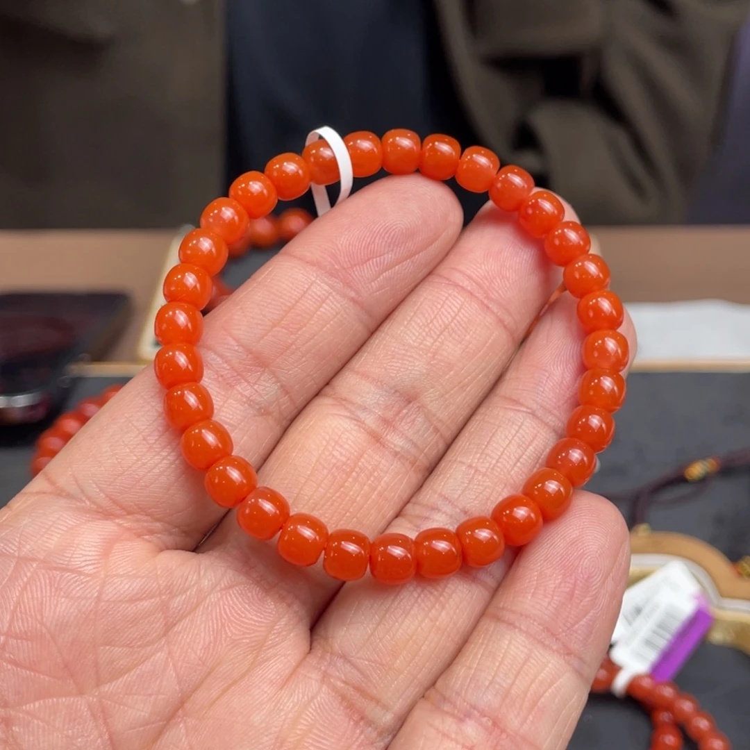 南红玛瑙未镶嵌单圈