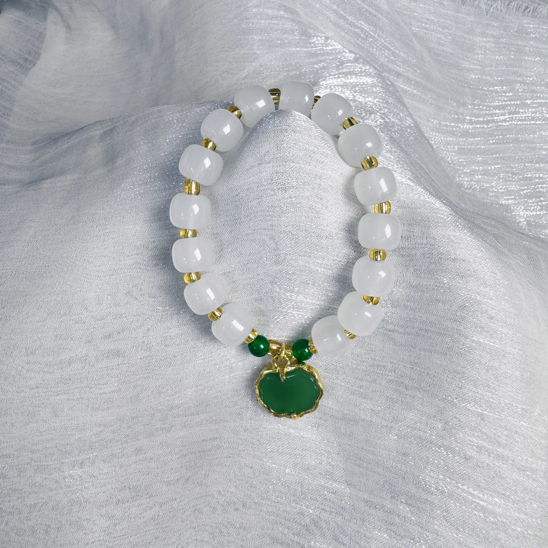 m-af045小清新竹节两世欢单圈手串10.5m