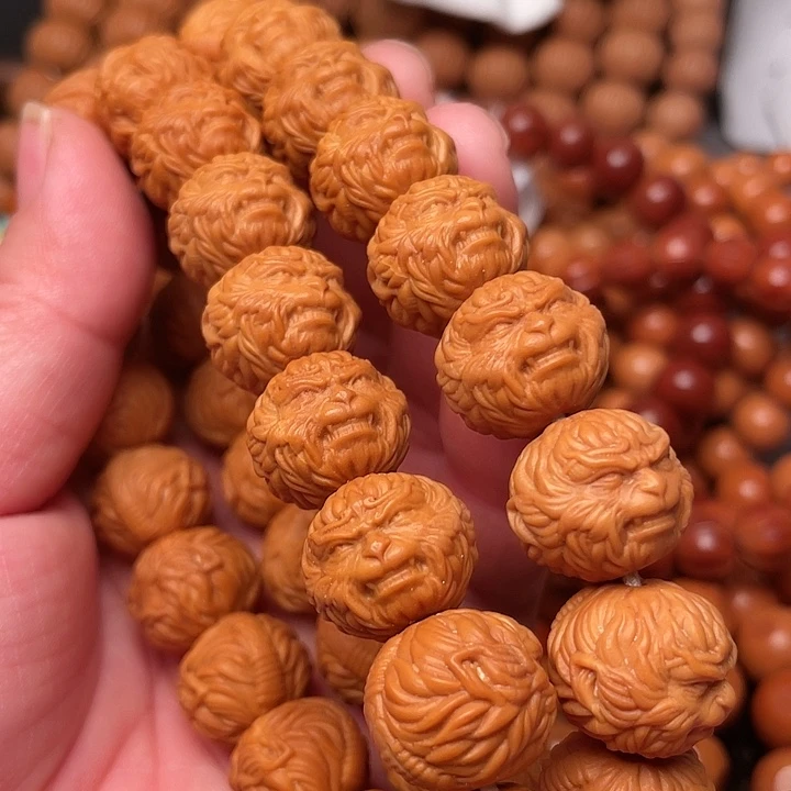 猴头核桃手串静***✨黑