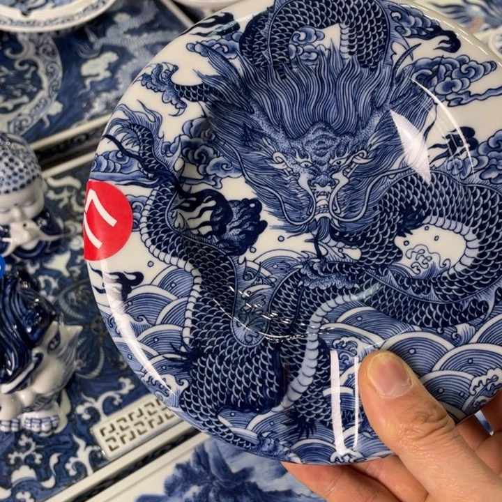 醉****膝景德镇手工手绘陶瓷