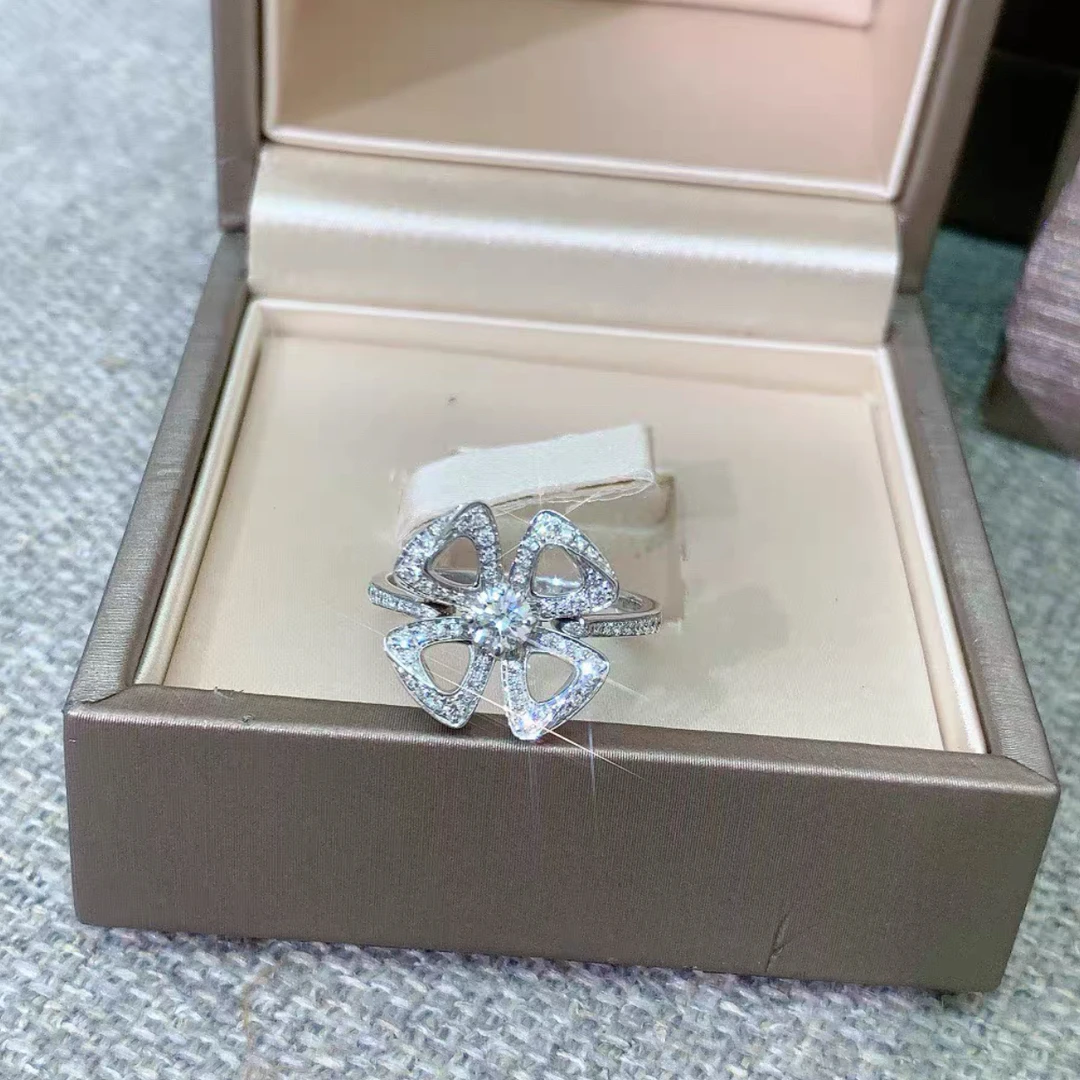 99新 BVLGARI/宝格丽 50码 宝格丽/戒指/指环/4347
