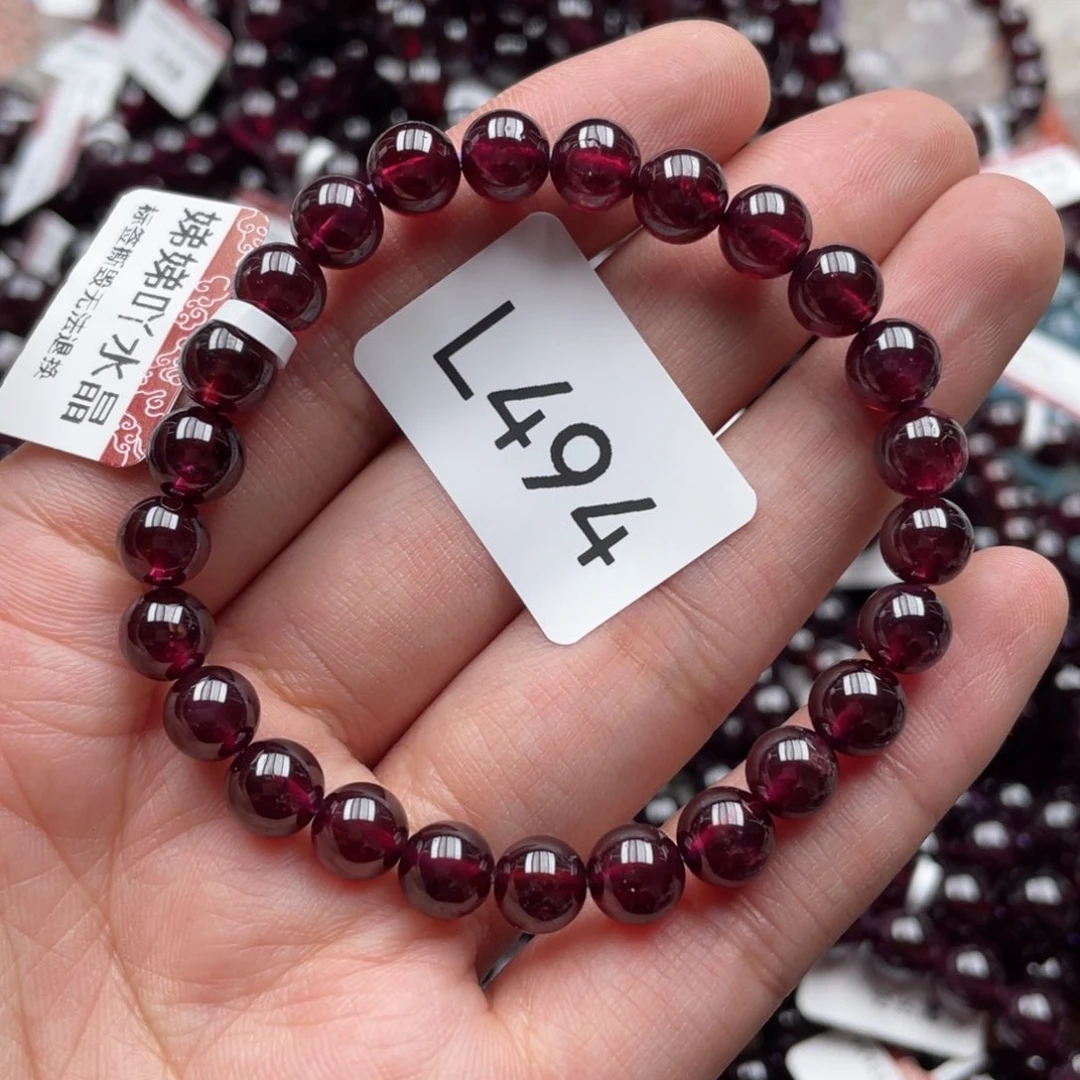 未镶嵌手链石榴石