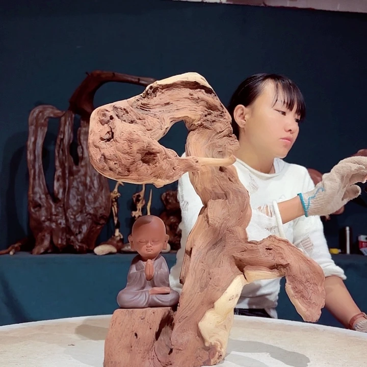 黑果木清**宁802金丝红木羊蹄甲半成品