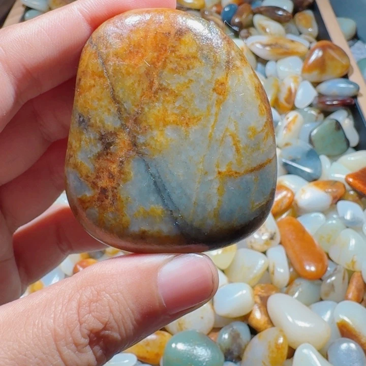 和田玉未镶嵌挂件88克