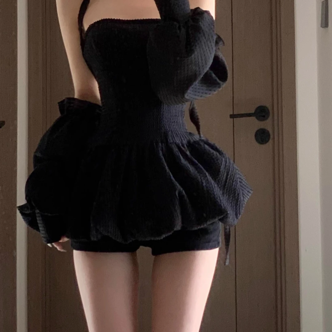 糖芯辣妹 气质个性修身孤品连衣裙NO退NO换