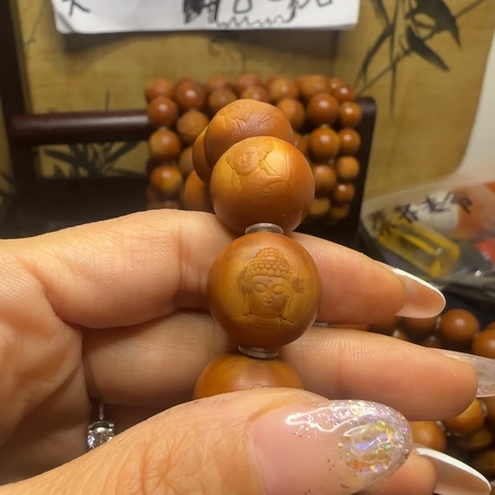 独***狼橄榄核手串/手链橄榄核手串