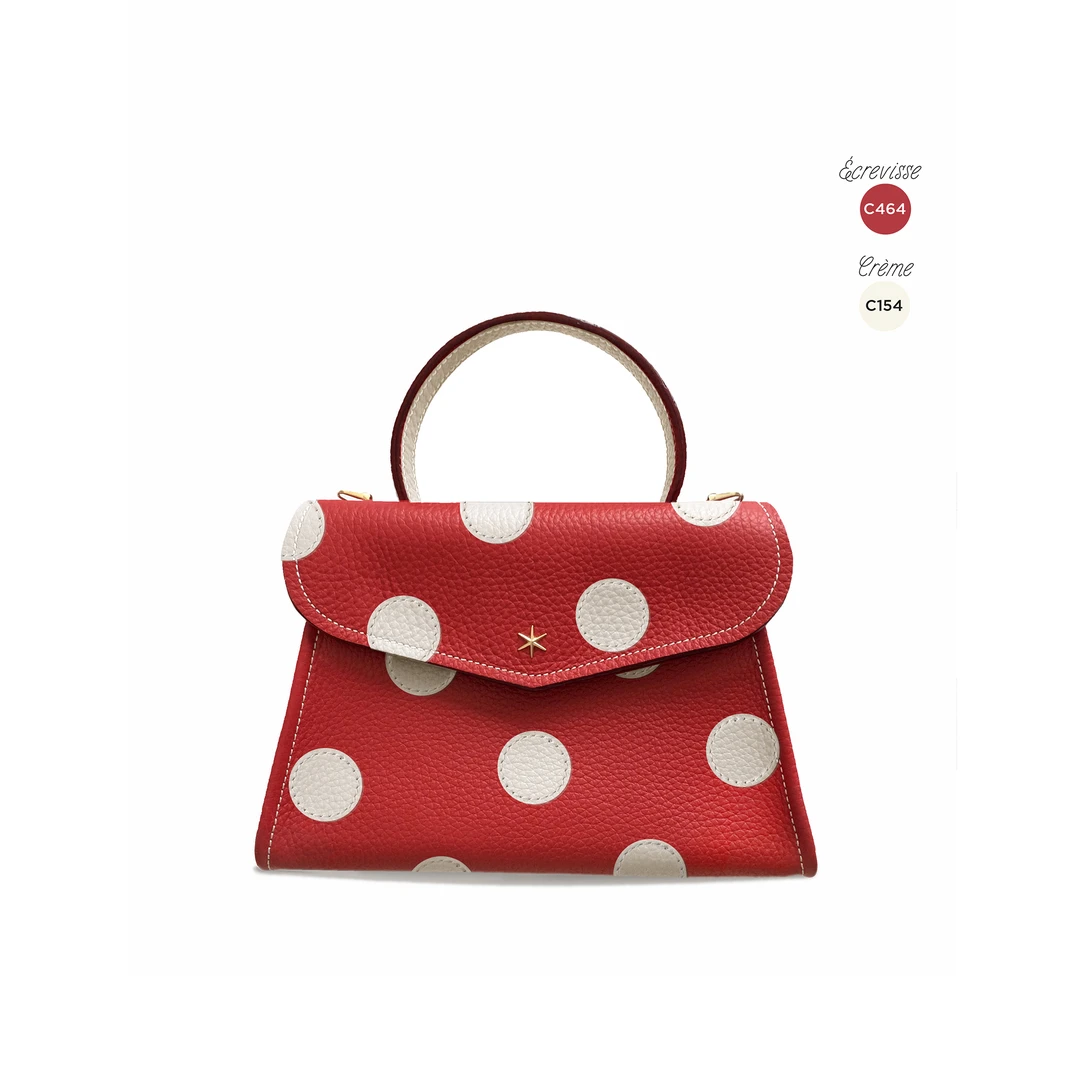 【然厚 X GB DAVID】经典款波点 Chantilly Pois 包包 荔枝纹