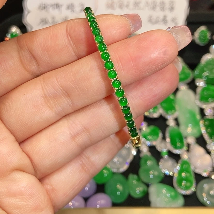 【闪购商品】未镶嵌手链翡翠天然翡翠