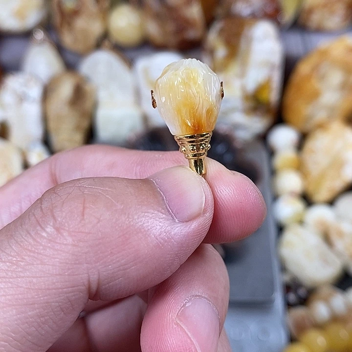 裸石琥珀未镶嵌我