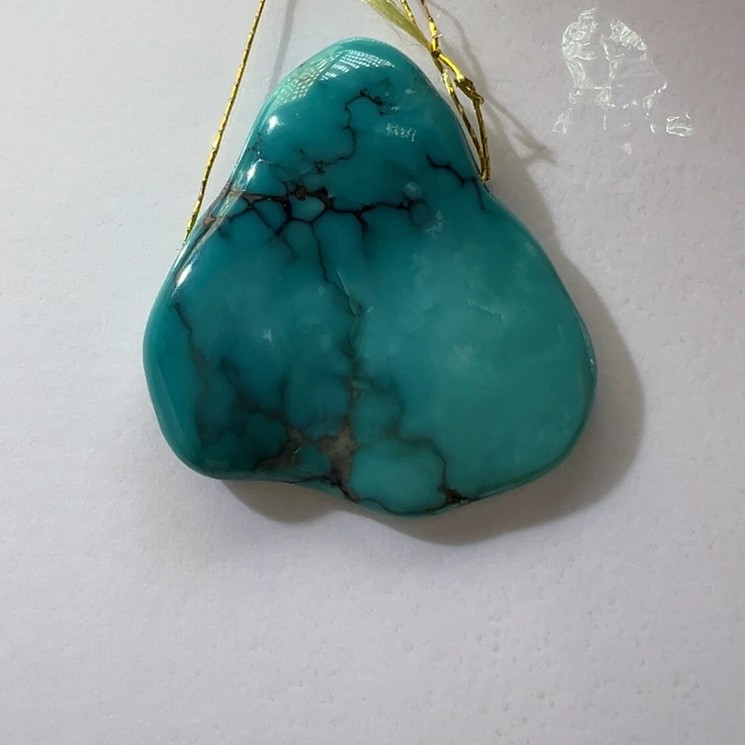 绿松石未镶嵌挂件