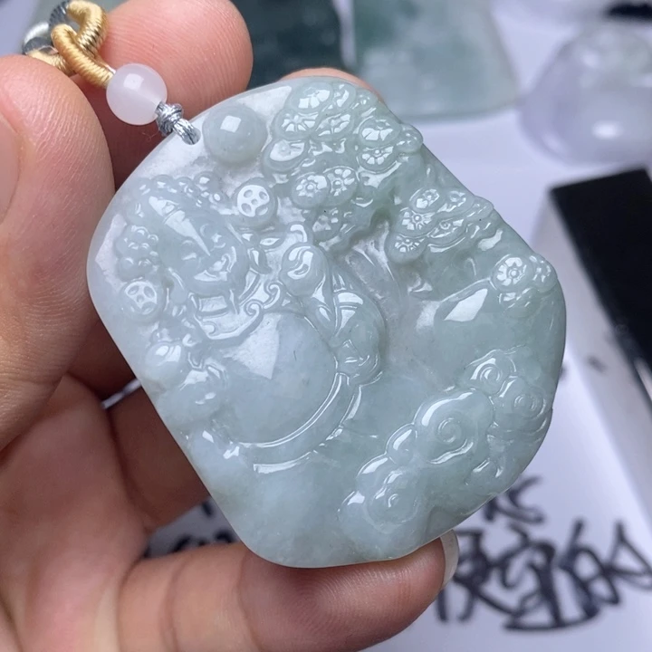 颈饰未镶嵌翡翠翡翠