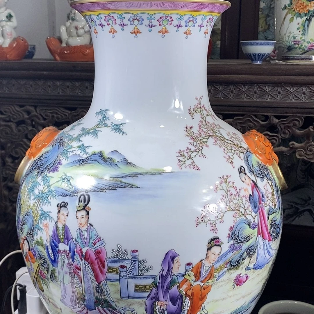 手工手绘陶瓷摆件工艺品用****0