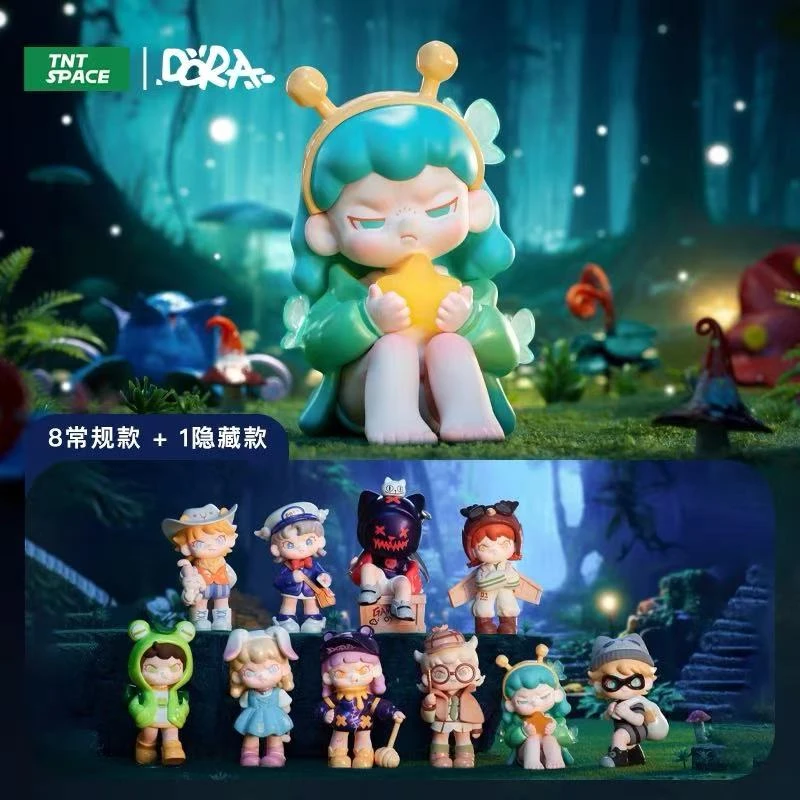 【拆盒】DORA三代丛林法则盲盒TNTSPACE潮流手办玩具公仔礼物摆件