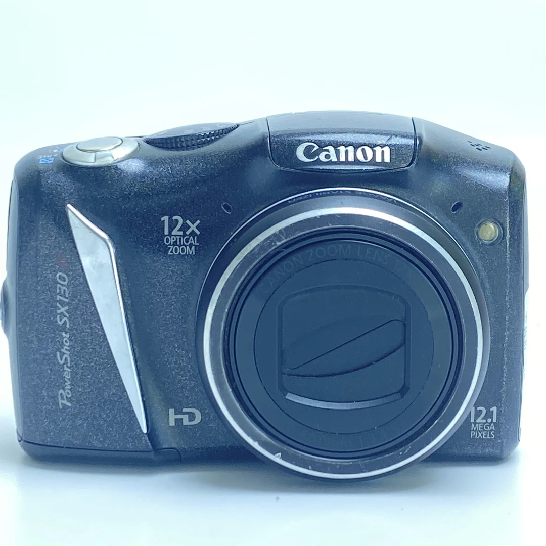 95新 Canon/佳能 sx130 黑色1210万像素12倍变焦 配件齐全