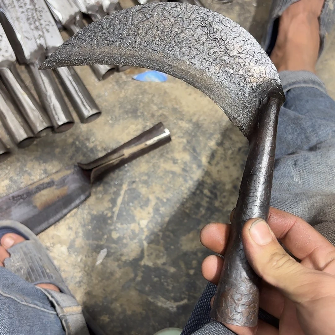 高碳锰钢云南阿老表手工锻打刀