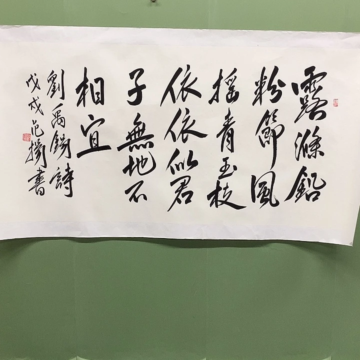 横款精品书法作品展