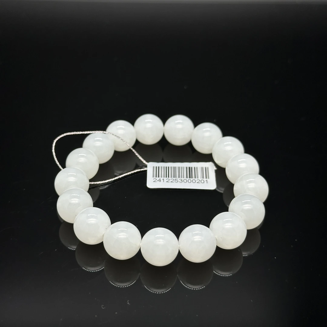 DS148和田玉圆珠手串