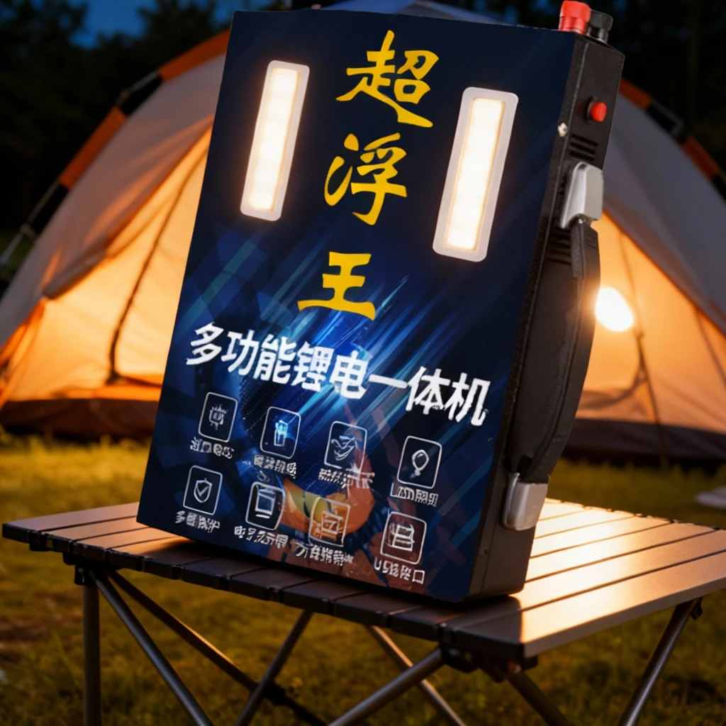 超浮王户外照明一体机全套