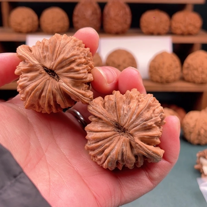 文玩核桃把件清***≈45.5平谷四座楼