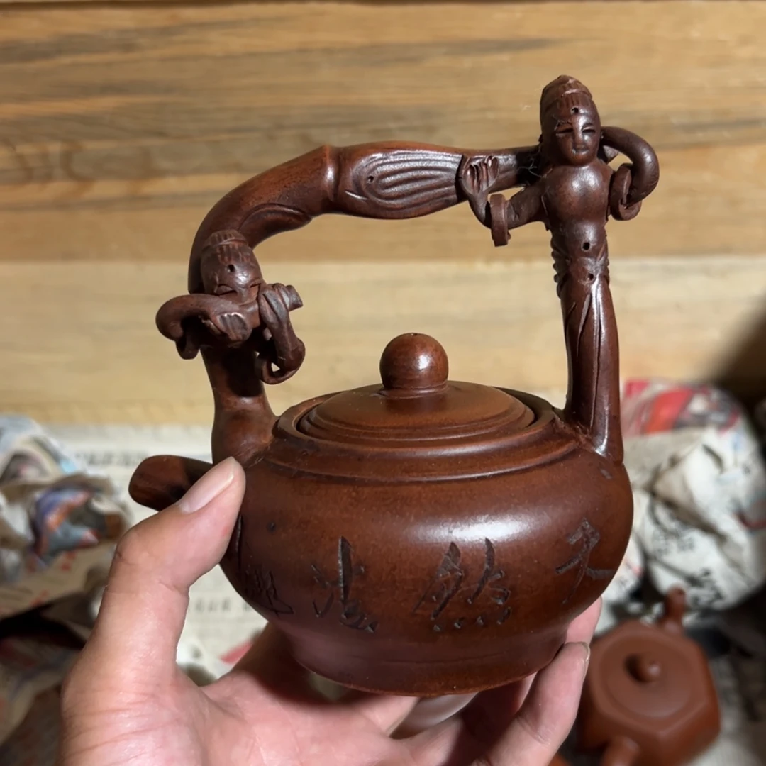 茶壶紫砂老厂紫砂壶一件！