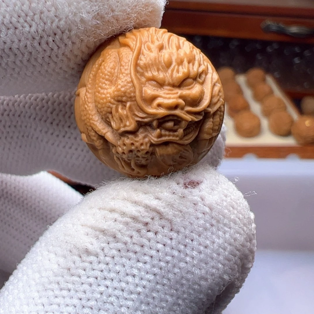 猴头核桃吊坠精工龙珠新18