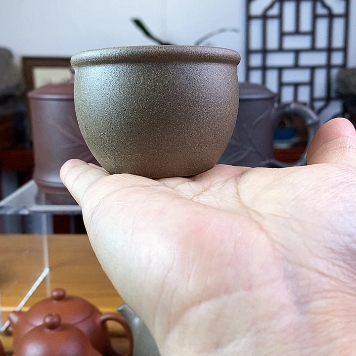 茶杯紫砂桃花泥零添加