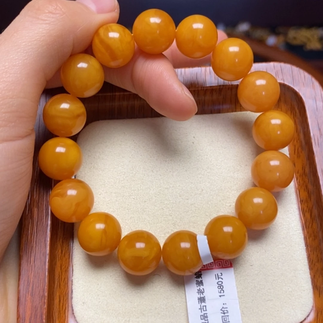 【闪购商品】蜜蜡手链未镶嵌手串