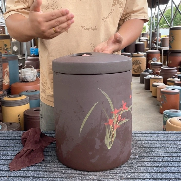 紫砂茶叶罐茶叶罐