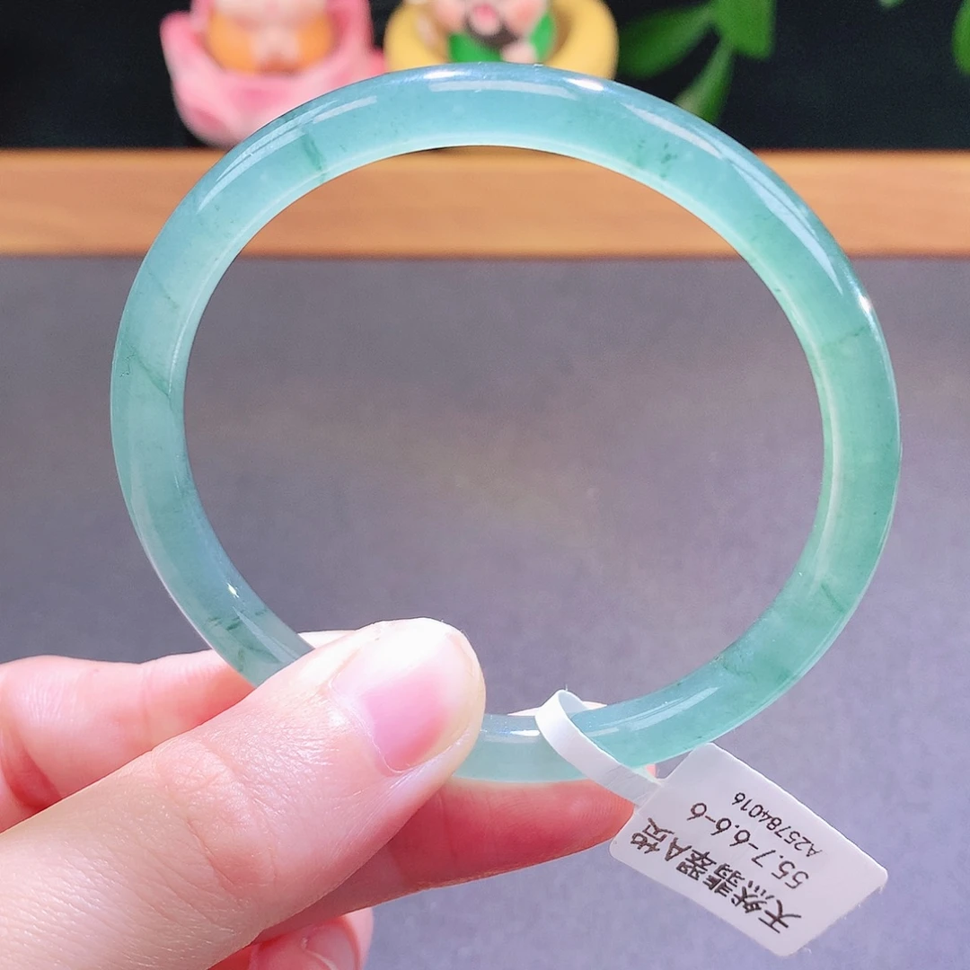 翡翠未镶嵌手镯天然翡翠