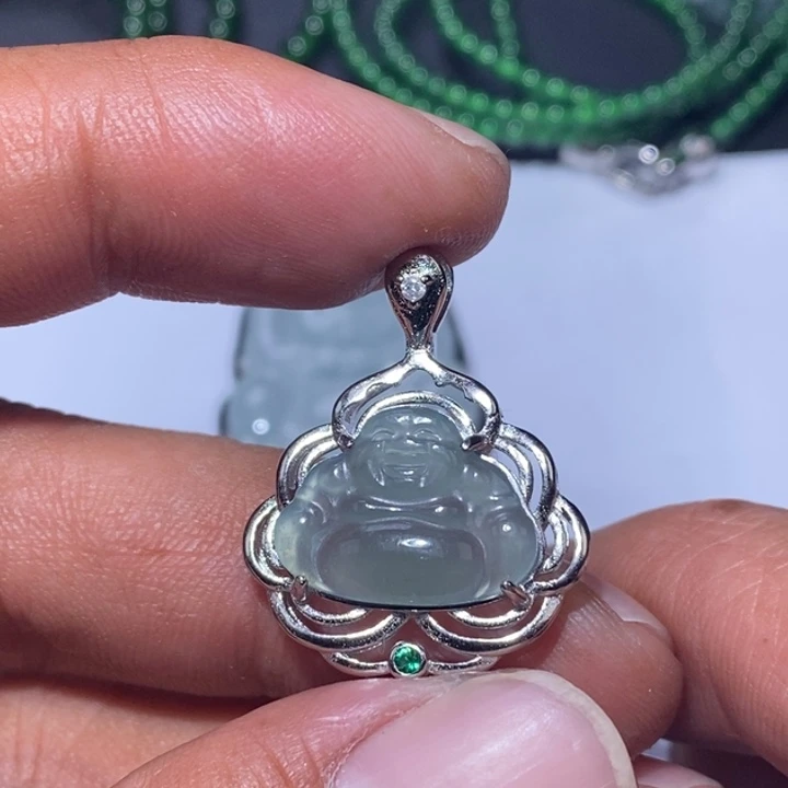 翡翠未镶嵌颈饰天然翡翠