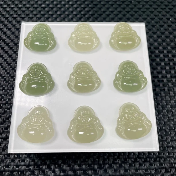 和田玉晴水佛公约25mm（多样性发一件）