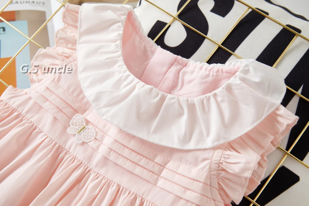 【蝴蝶仙子】H25156女宝夏款连衣裙宝宝公主裙