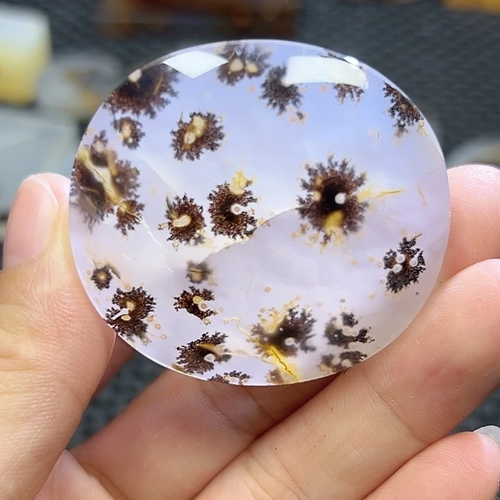 未镶嵌玛瑙/玉髓珠宝半成品