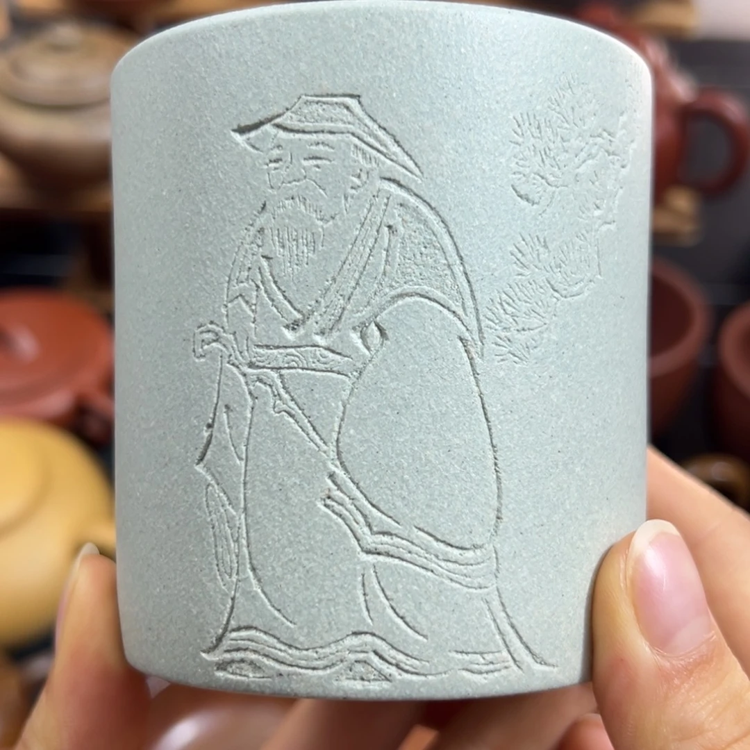 紫砂茶杯大容量主人杯