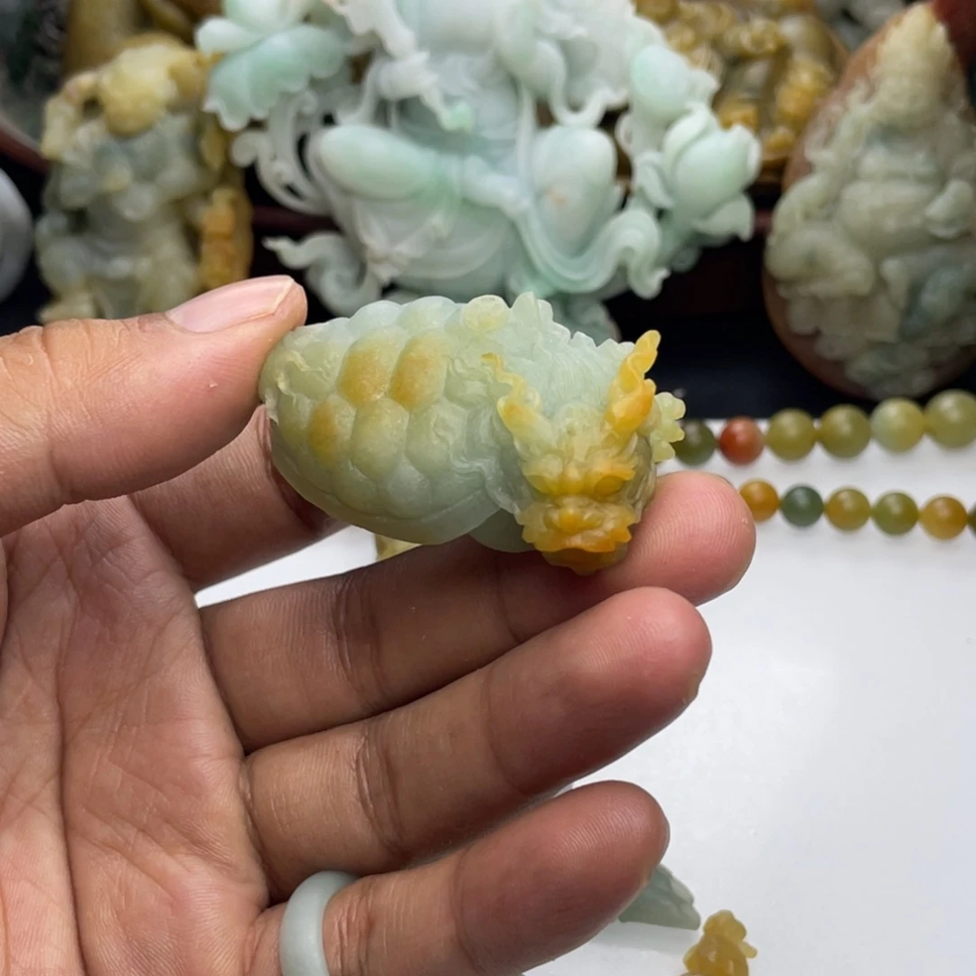 未镶嵌定制翡翠龙龟