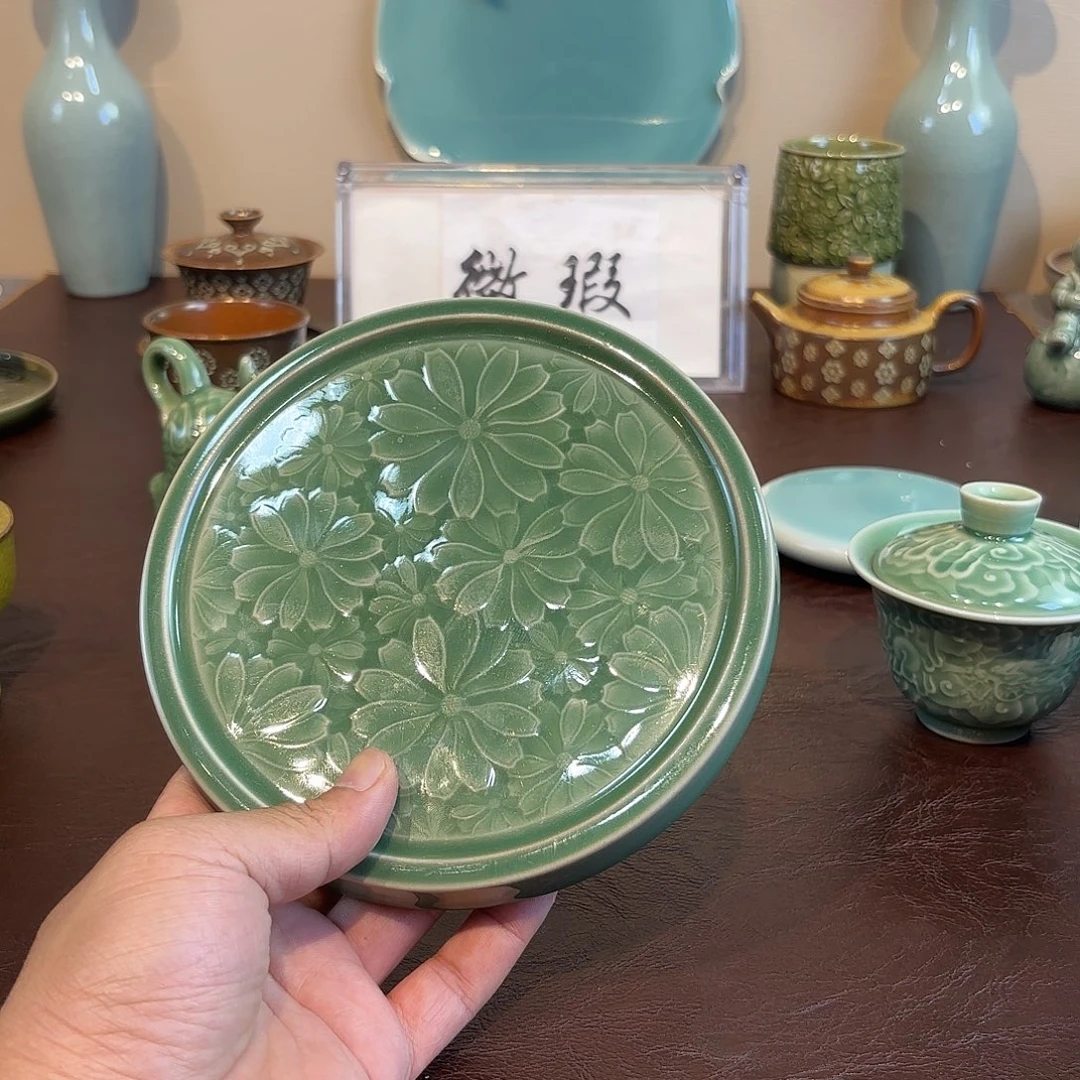瓷片龙泉青瓷福利青瓷