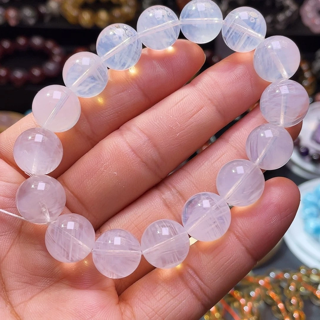 未镶嵌手链水晶蓝针