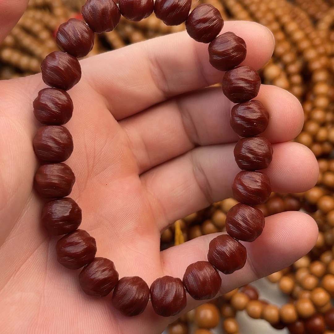 猴头核桃手串鬼印无相红