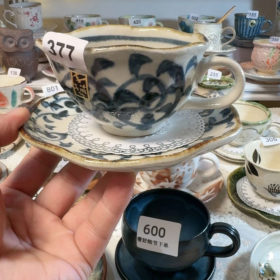 瓷片嘭**彭日本进口咖啡店重粉福利