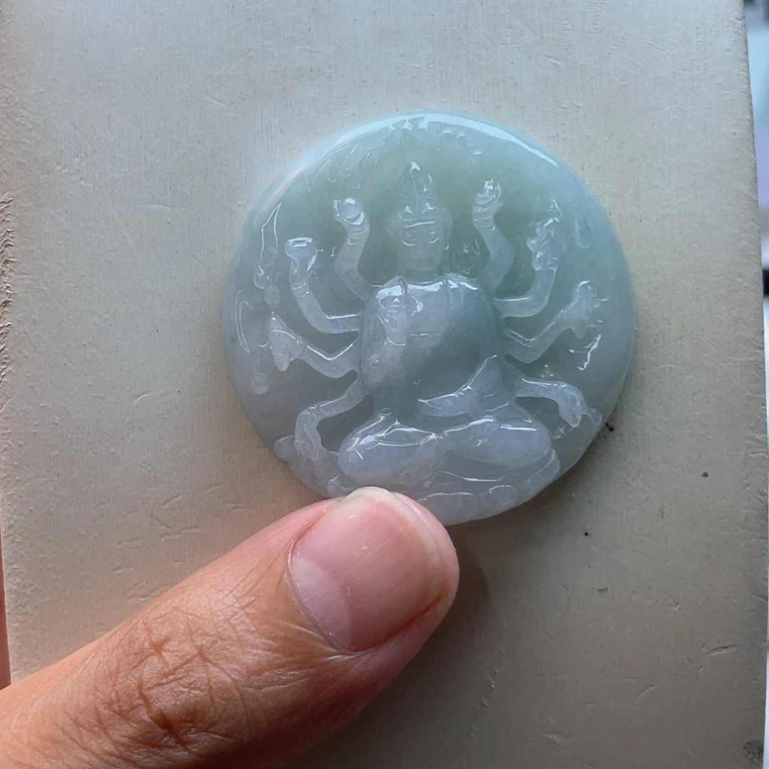 【闪购商品】颈饰未镶嵌翡翠祢***宝翡翠