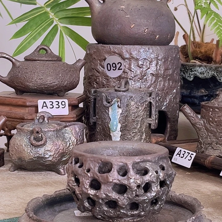 太湖石杯 非比柴烧柴烧