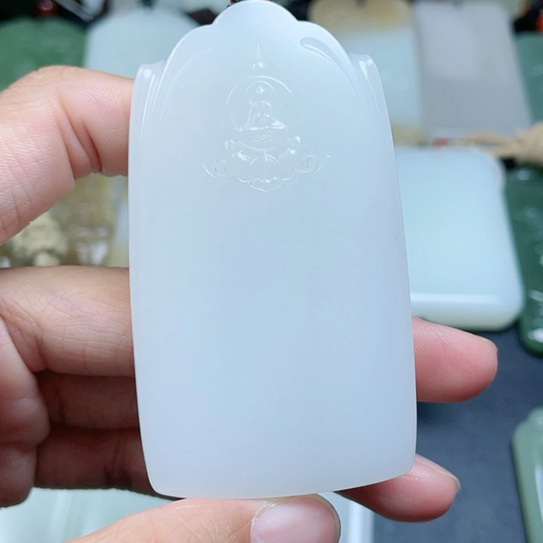 【闪购商品】和田玉未镶嵌颈饰萌**爸