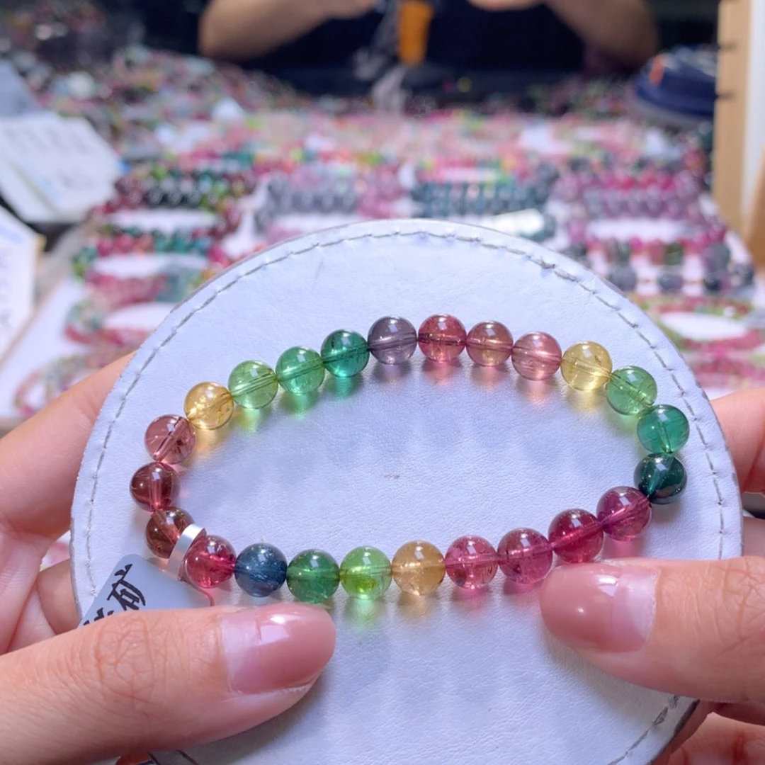 【闪购商品】未镶嵌手串碧玺8mm左右