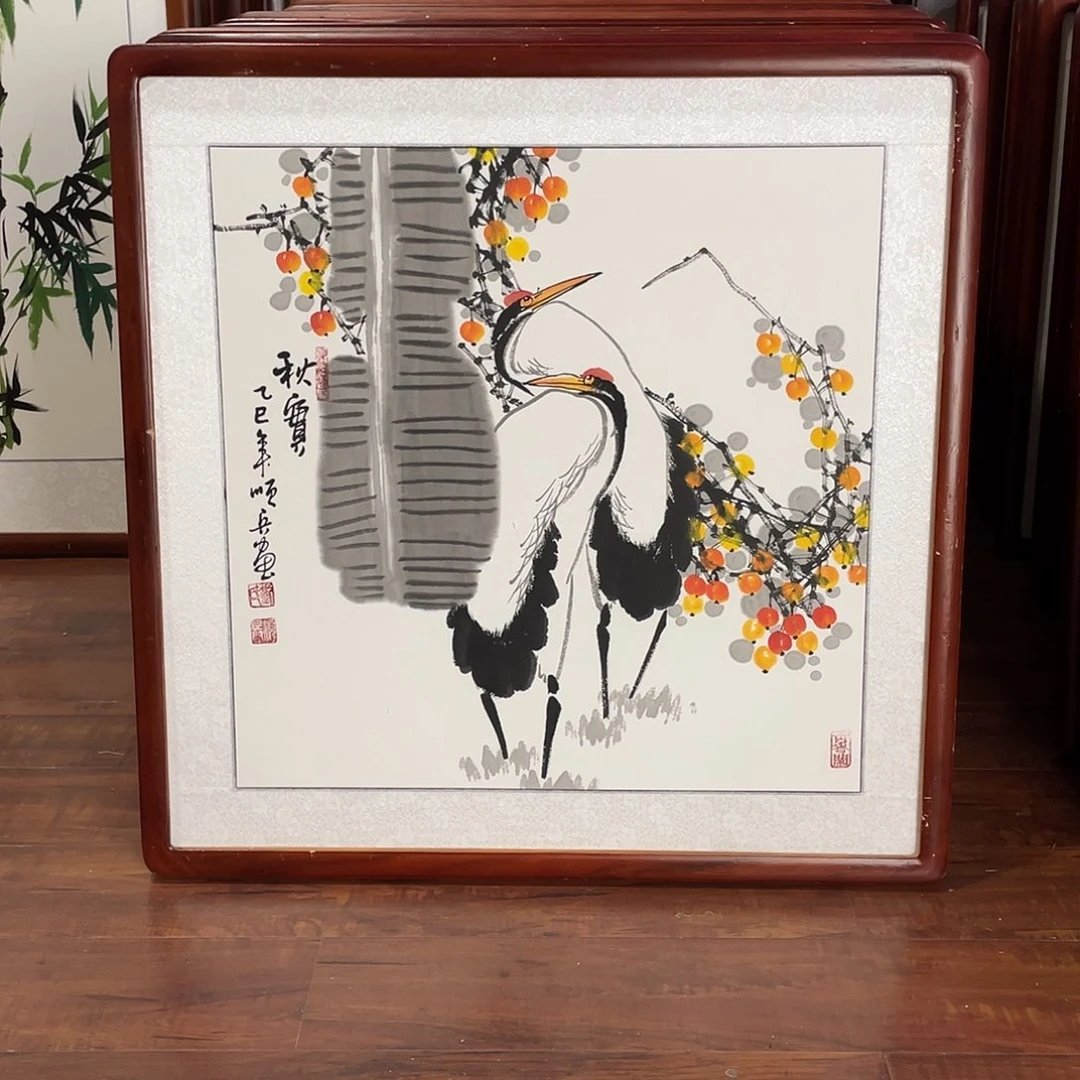 国画带框尺寸63*63厘米