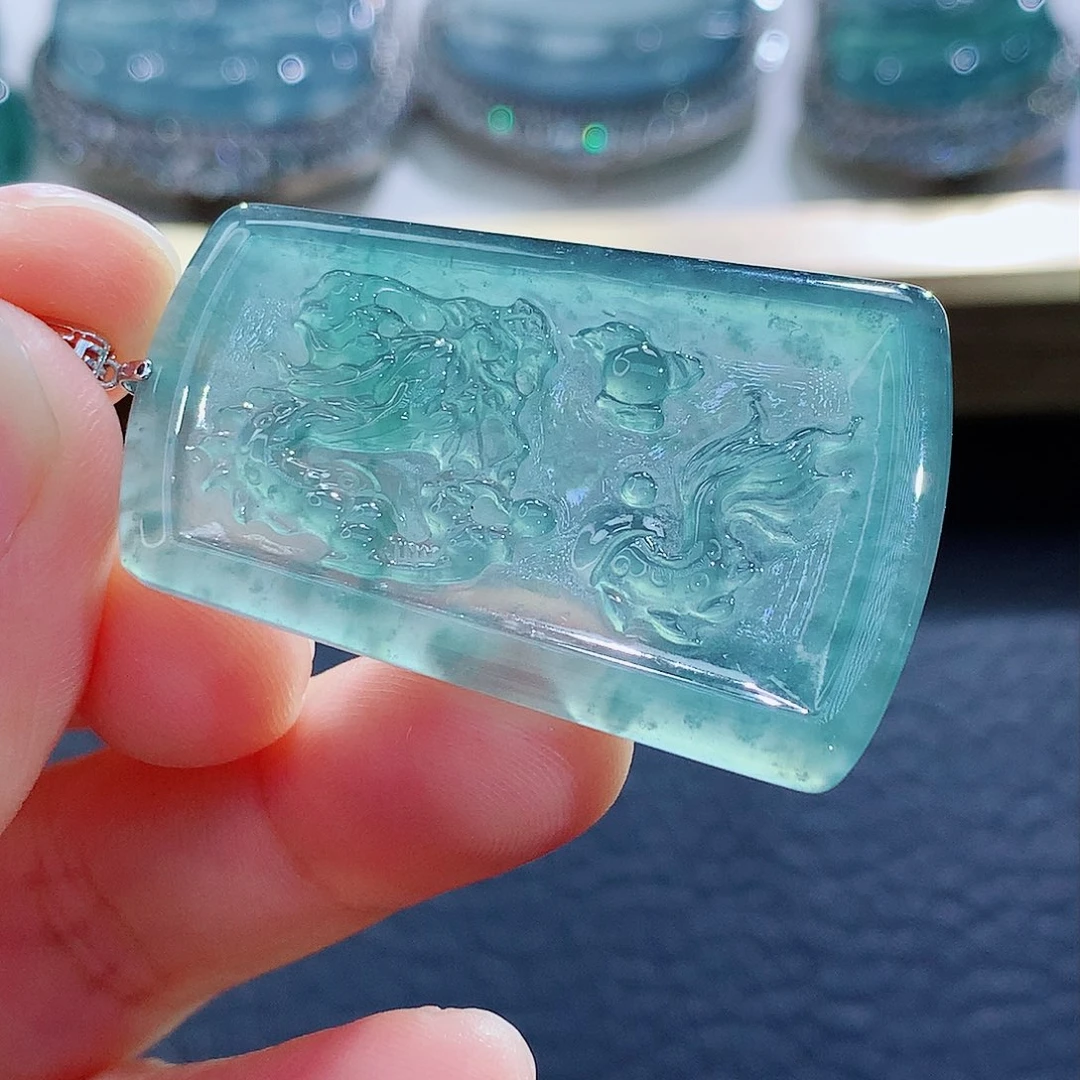 未镶嵌挂件翡翠翡翠
