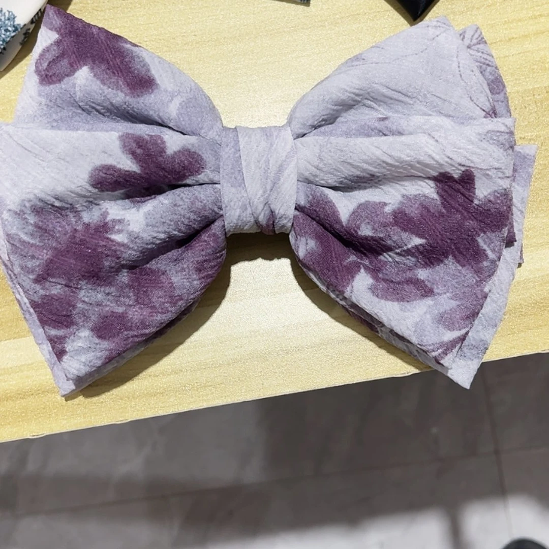 布艺铁合金蝴蝶结发夹