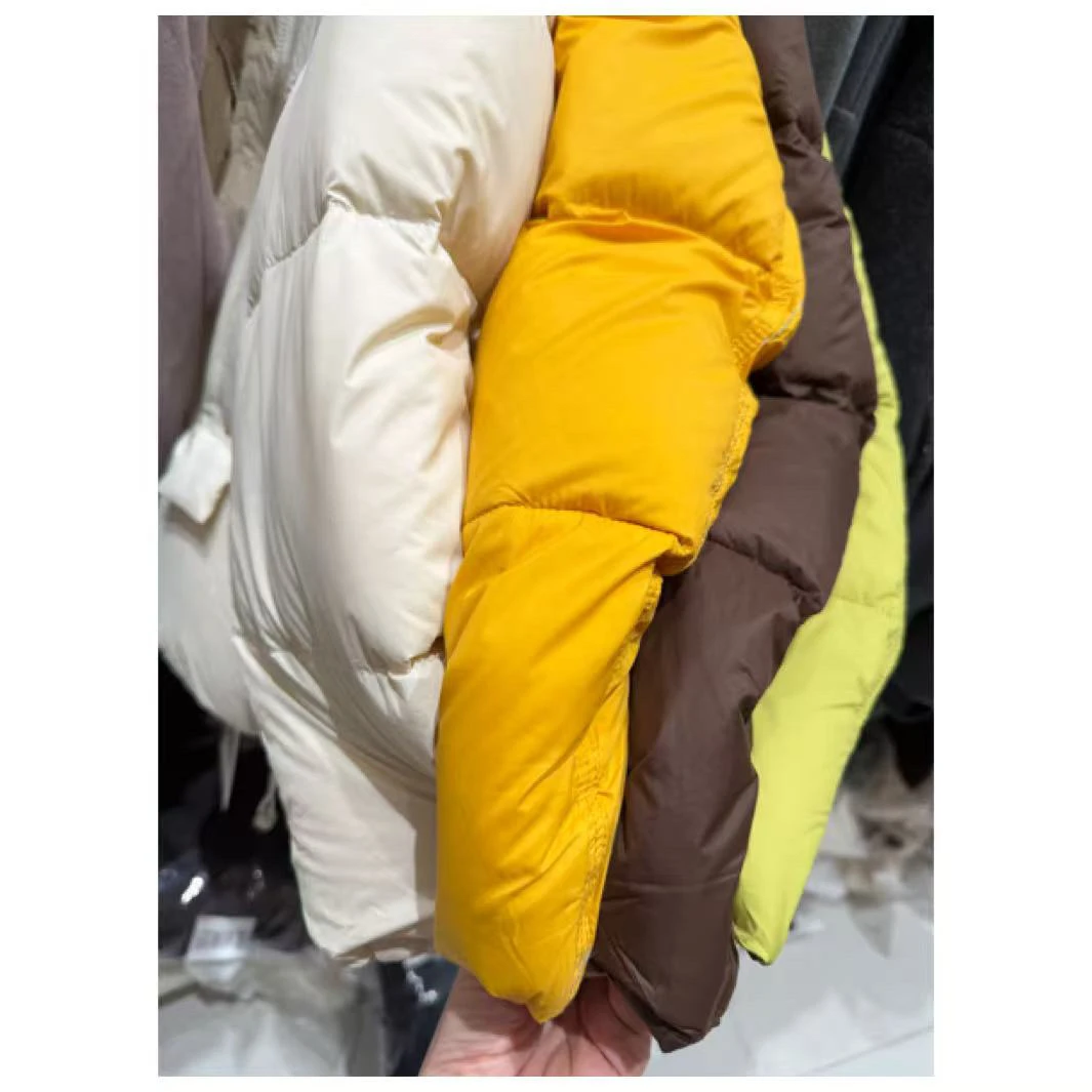 桃子自制 9953 韩版百搭加厚羽绒服