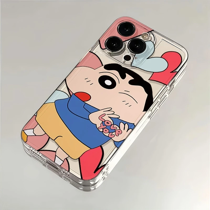 比心小新适用苹果16promax华为iPhone14/13/12小米15手机壳