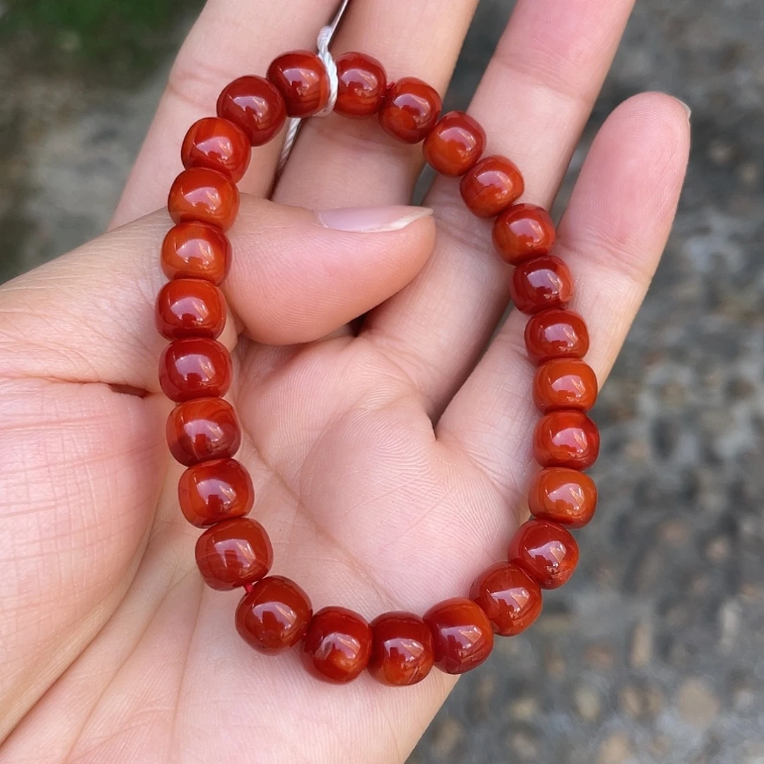 未镶嵌手串南红玛瑙8