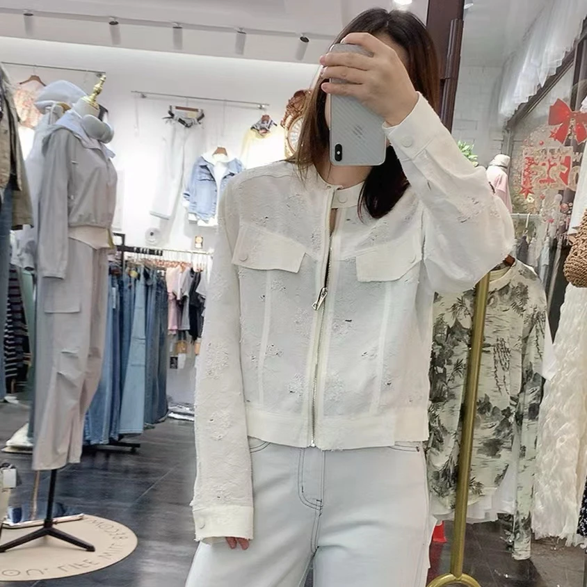 夏季新品镂空设计感百搭时尚洋气薄款外套上衣防晒女精致高档洋气